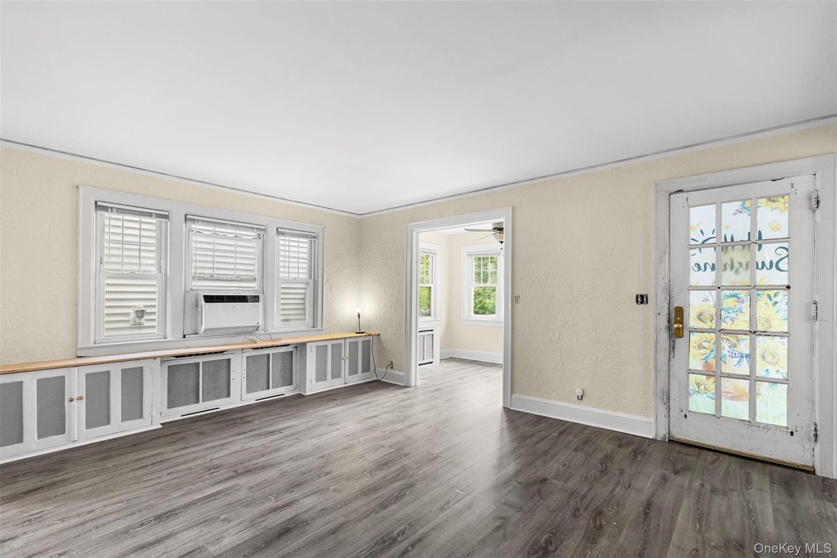 Empty room, Interior, Wood Texture Flooring
