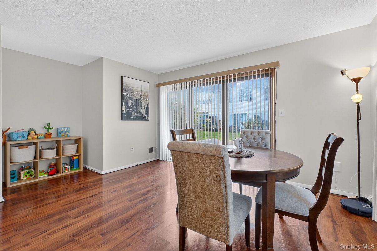 Dining room, Interior, Wood Texture Flooring