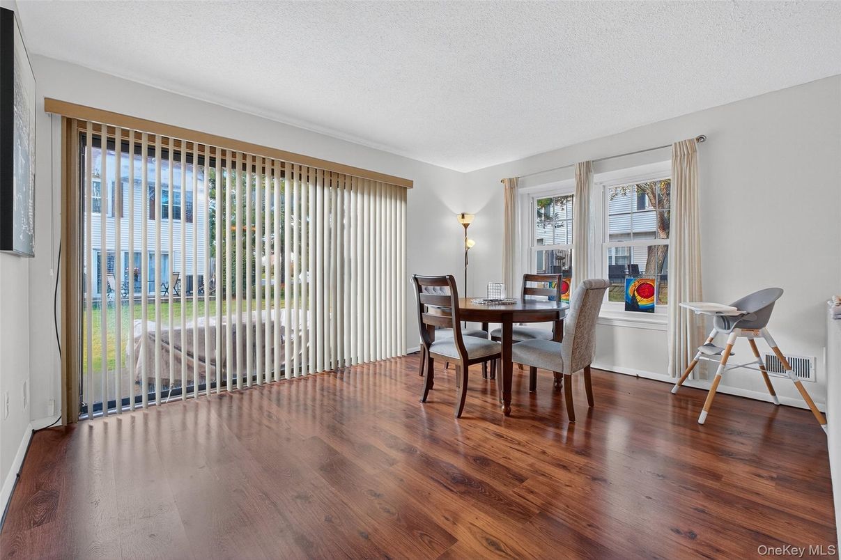 Dining room, Interior, Wood Texture Flooring