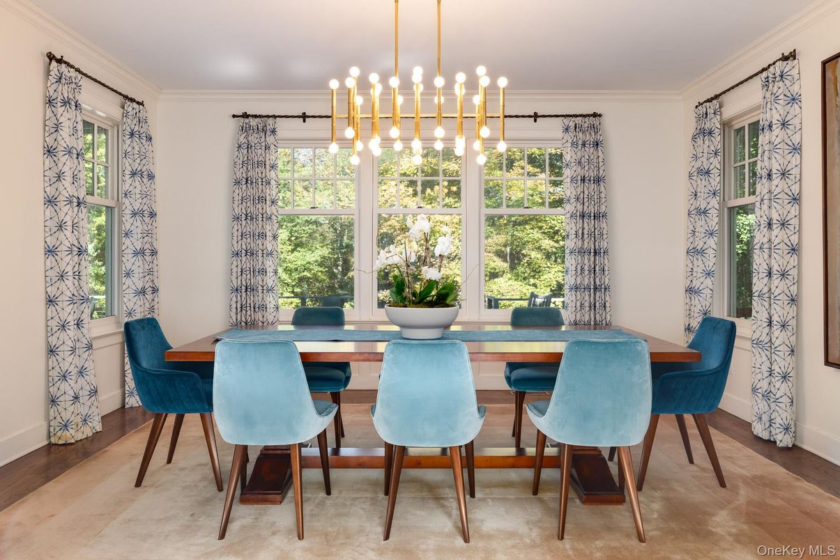 Dining room, Interior, Pendant Lights