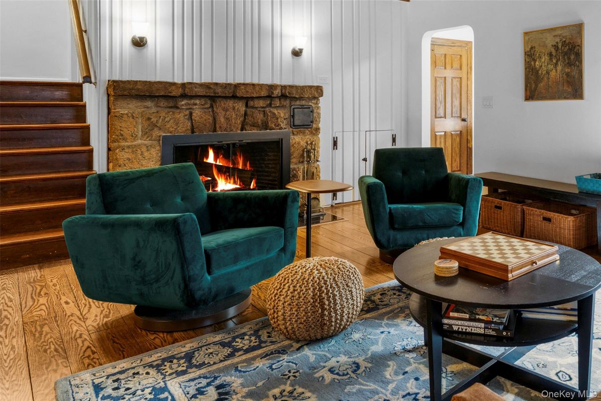 Fireplace, Interior, Living room, Wood Texture Flooring