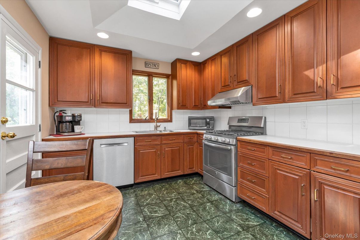 Interior, Kitchen, Recessed Lighting, Stainless Steel Appliances
