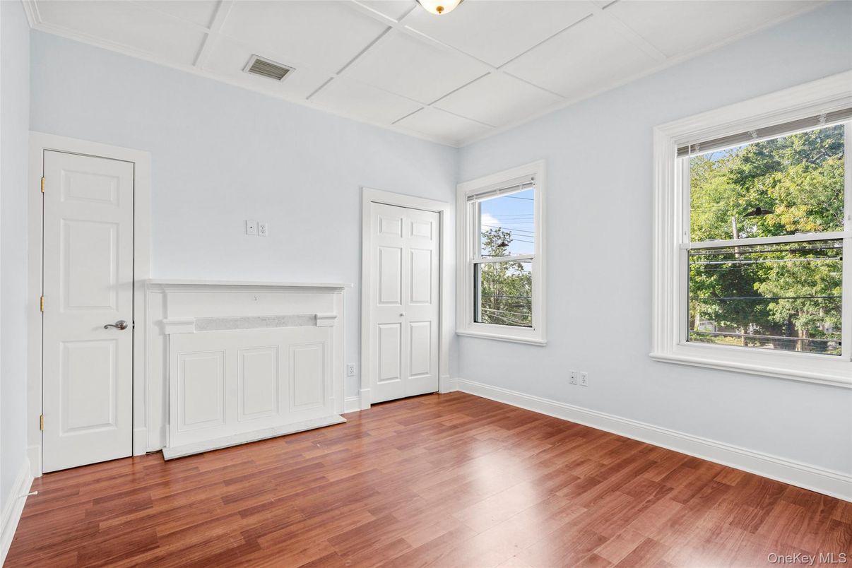 Empty room, Interior, Wood Texture Flooring