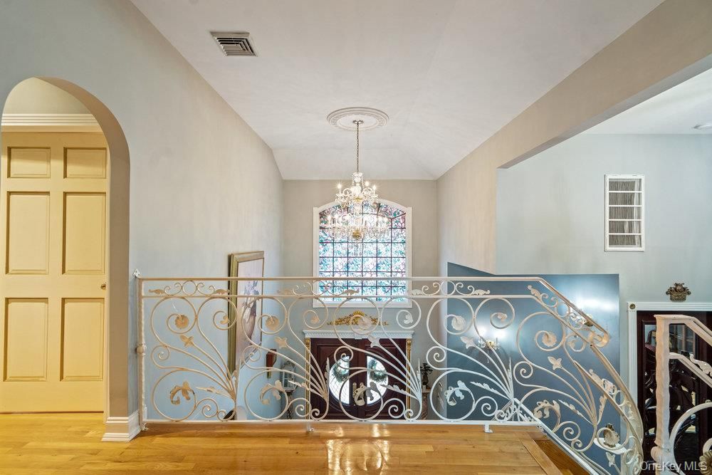 Chandelier, Interior, Wood Texture Flooring
