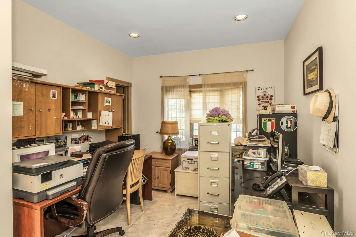 Home Office, Interior, Recessed Lighting