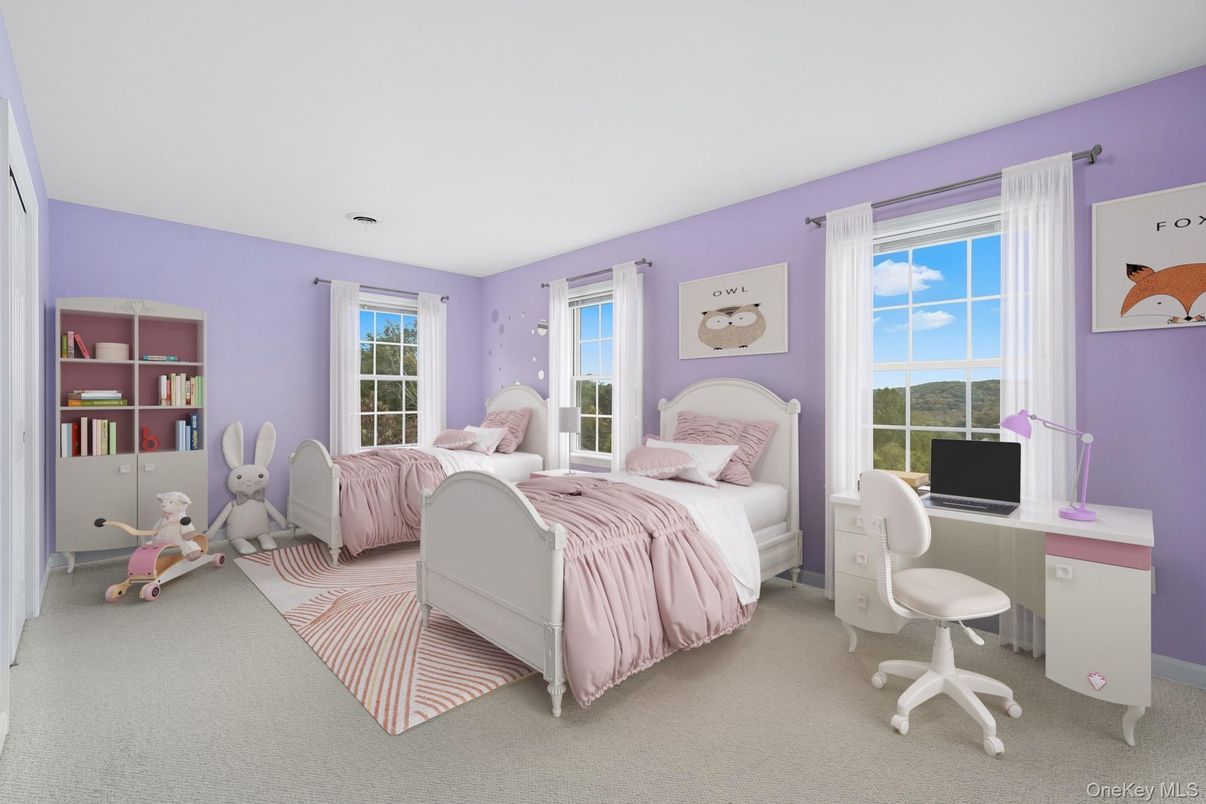 Bedroom, Home Office, Interior