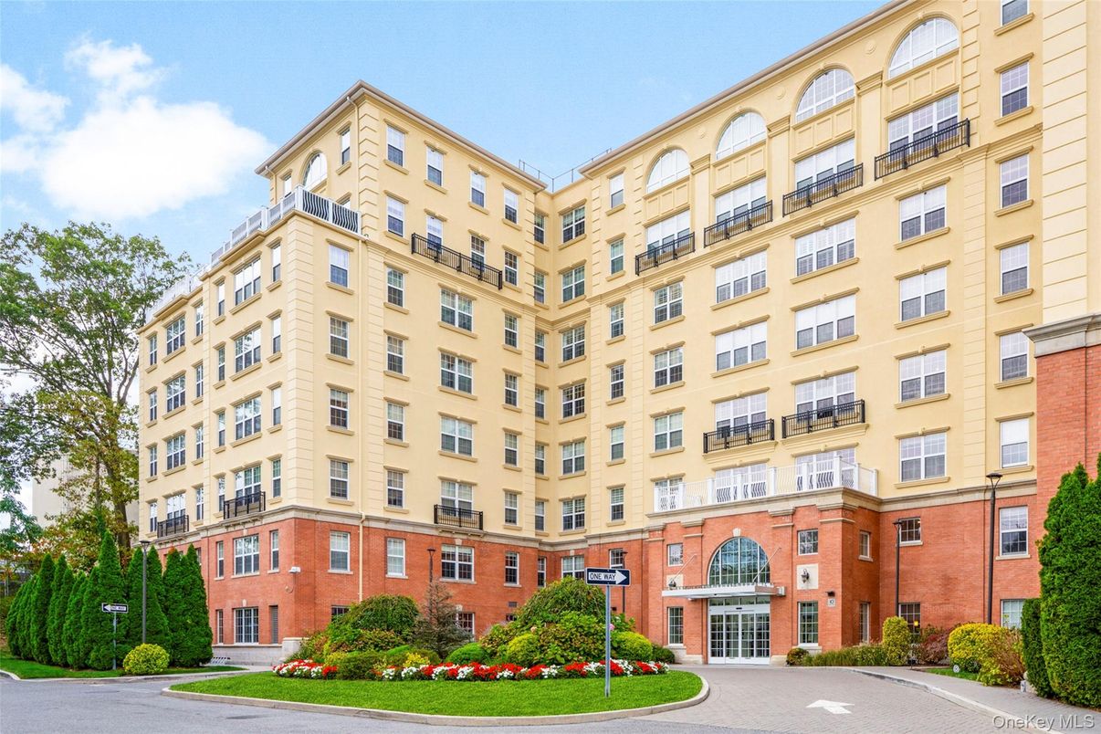 Exterior, Facade, Brick Facade, Condo Building