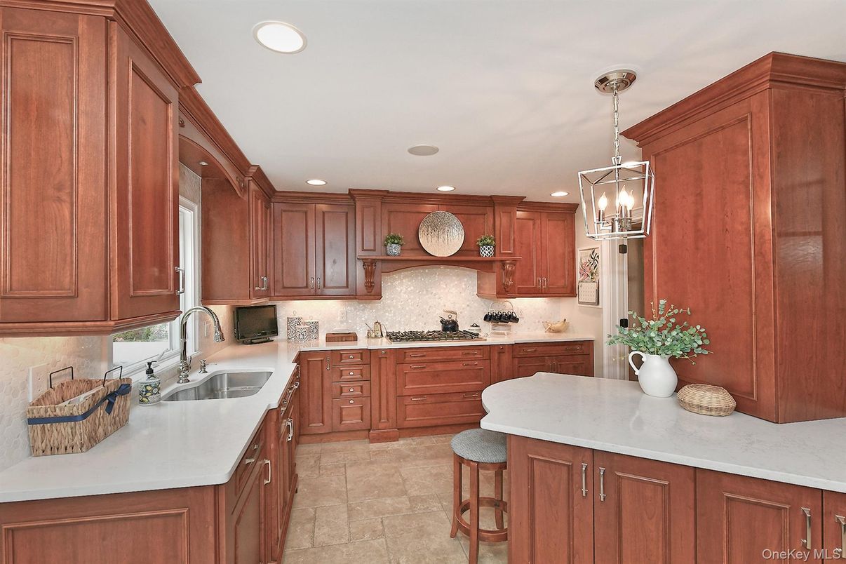 Interior, Kitchen, Pendant Lights, Recessed Lighting
