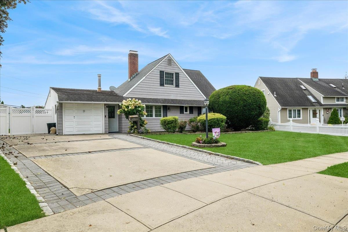 Attached, Backyard, Exterior, Facade, Cape Cod