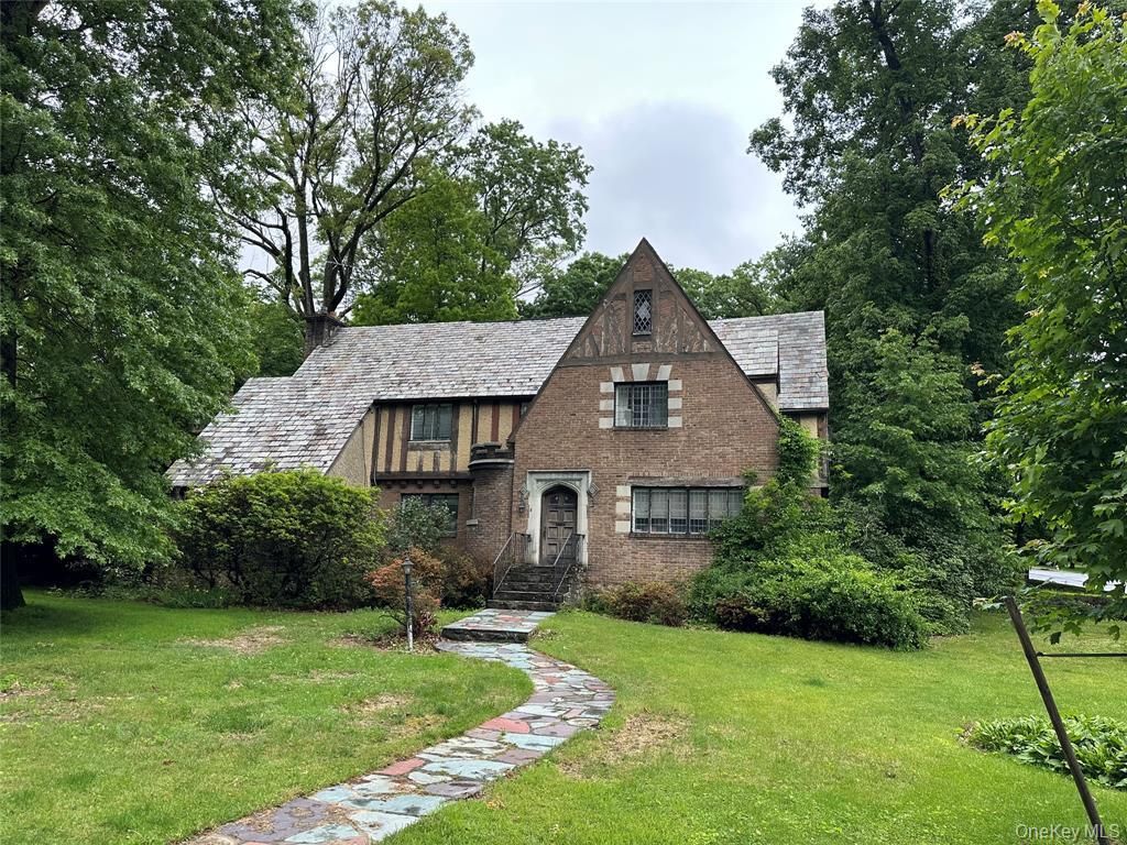 Backyard, Exterior, Facade, Brick Facade, Tudor Revival