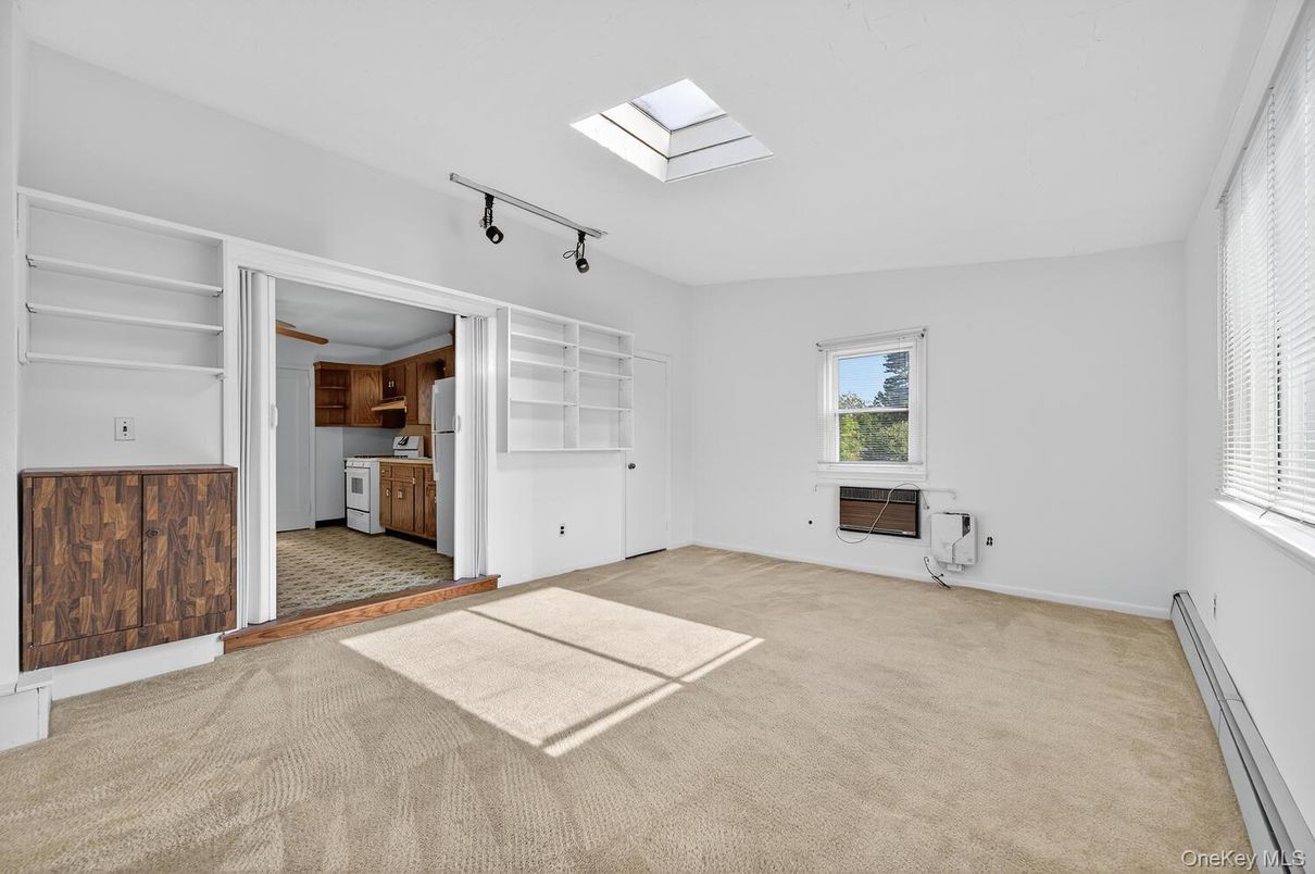 Empty room, Fireplace, Interior