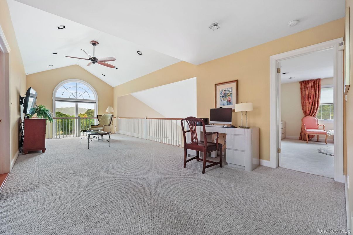 Home Office, Interior, Recessed Lighting