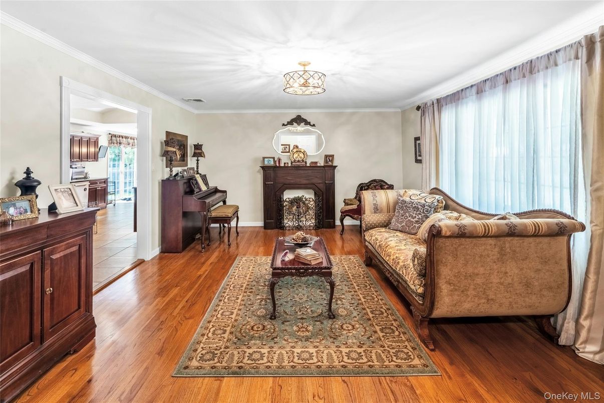 Fireplace, Interior, Living room, Piano, Wood Texture Flooring