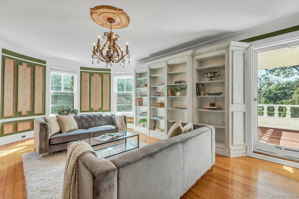 Chandelier, Interior, Living room, Wood Texture Flooring