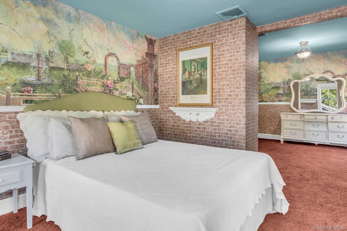 Bedroom, Interior, Stone Walls
