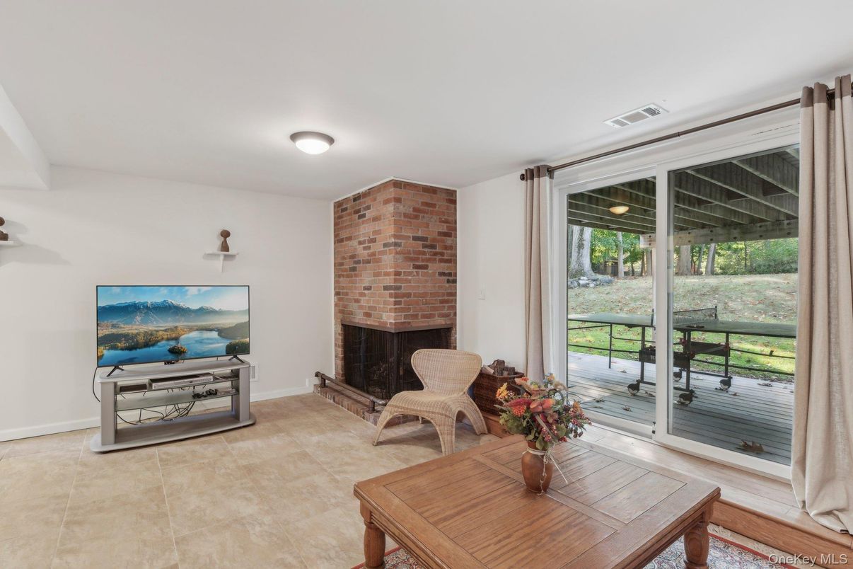 Fireplace, Interior, Stone Walls