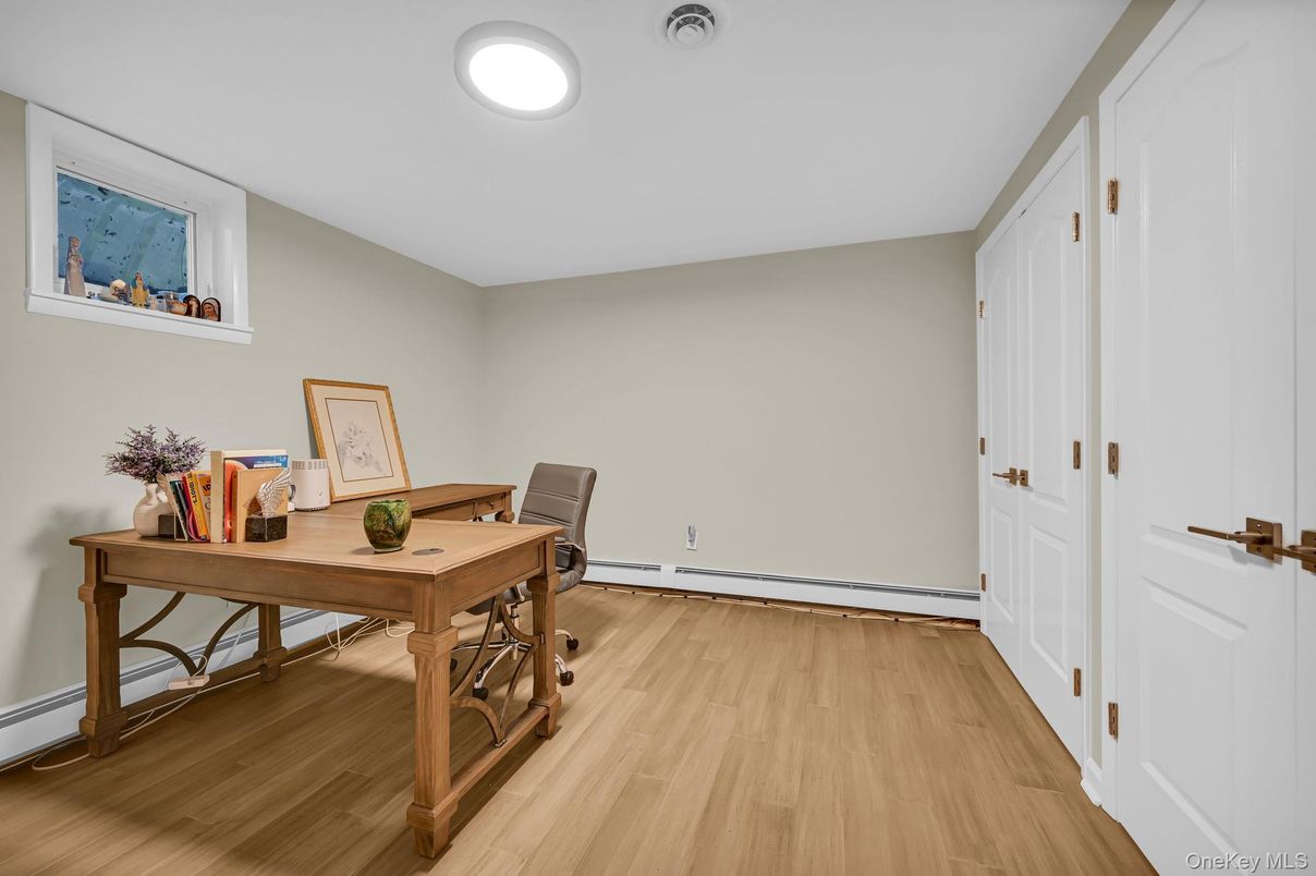 Home Office, Interior, Wood Texture Flooring