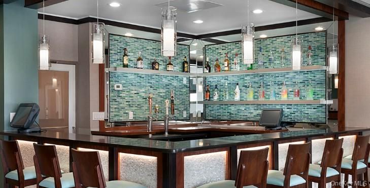 Interior, Pendant Lights, Recessed Lighting, Stone Walls