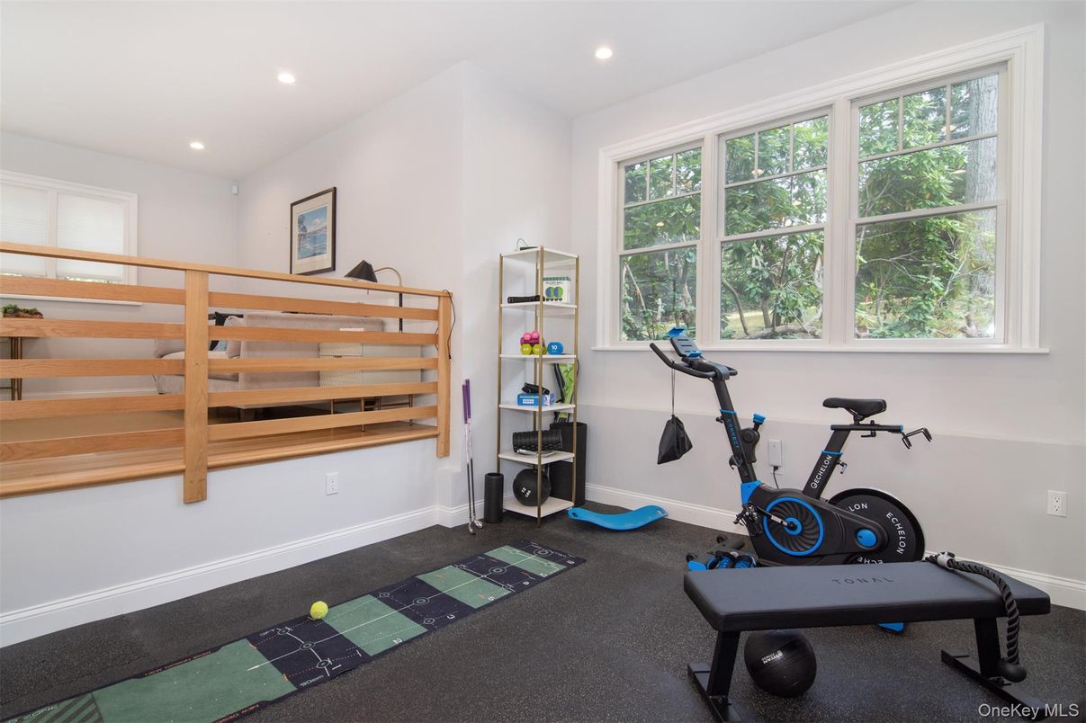 Fitness Equipment, Interior, Recessed Lighting