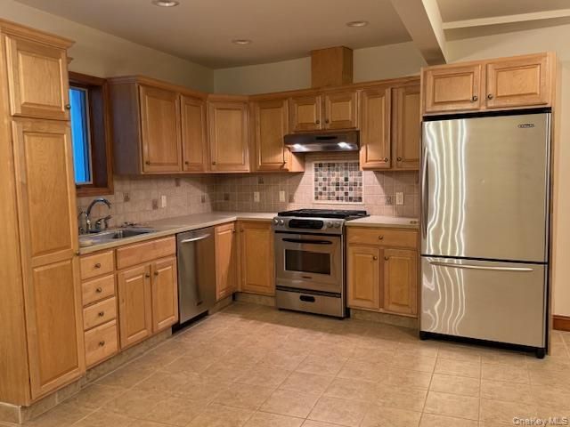 Interior, Kitchen, Recessed Lighting, Stainless Steel Appliances