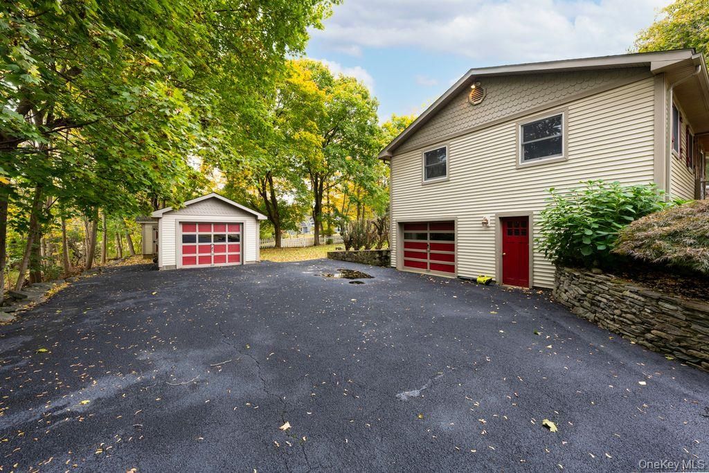 Backyard, Detached Garage, Exterior