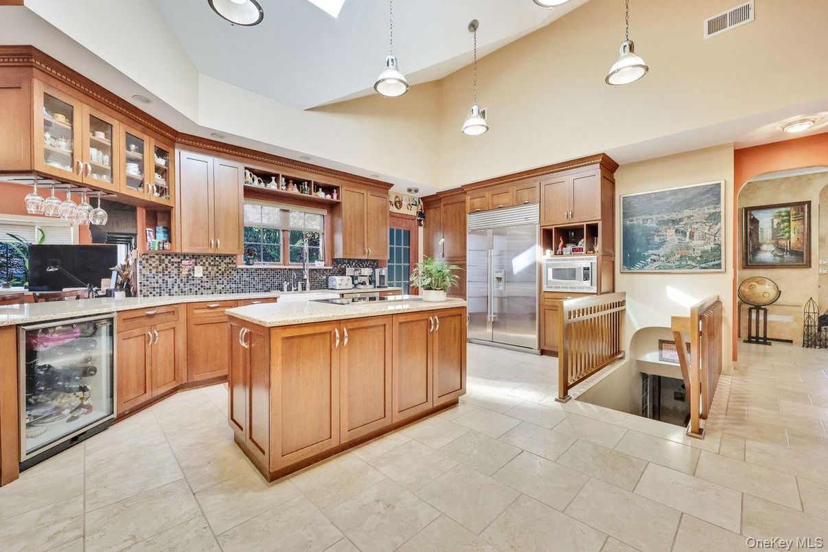 Interior, Kitchen, Pendant Lights, Recessed Lighting