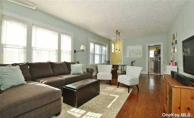 Dining room, Interior, Living room, Pendant Lights, Wood Texture Flooring
