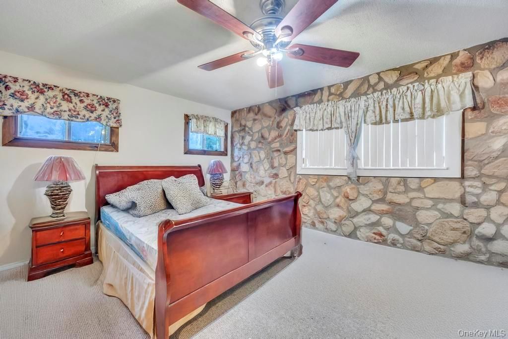 Bedroom, Interior, Stone Walls