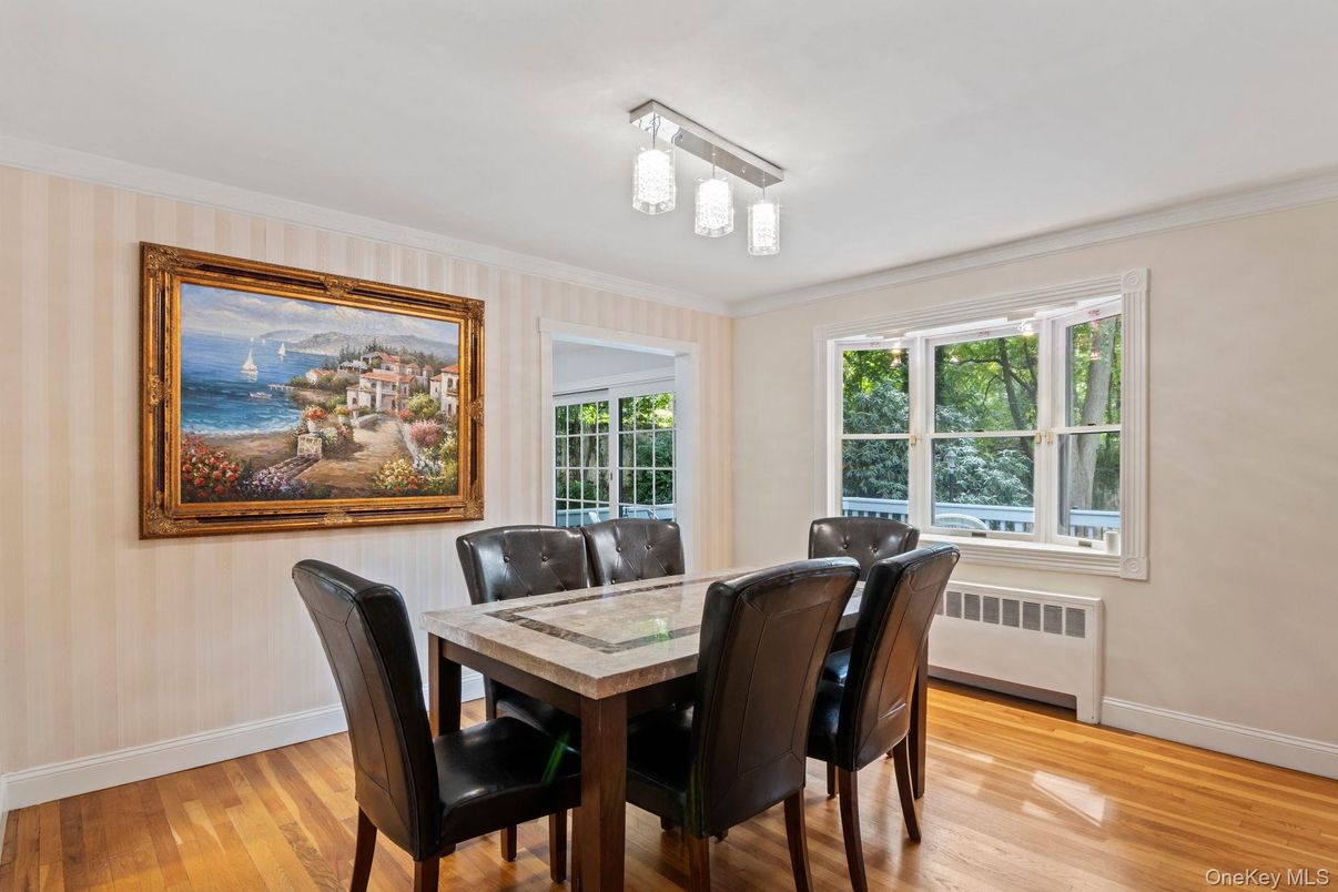 Dining room, Interior, Wood Texture Flooring