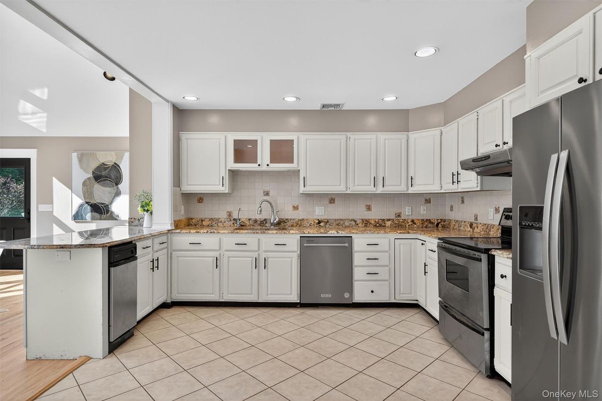 Interior, Kitchen, Recessed Lighting, Stainless Steel Appliances