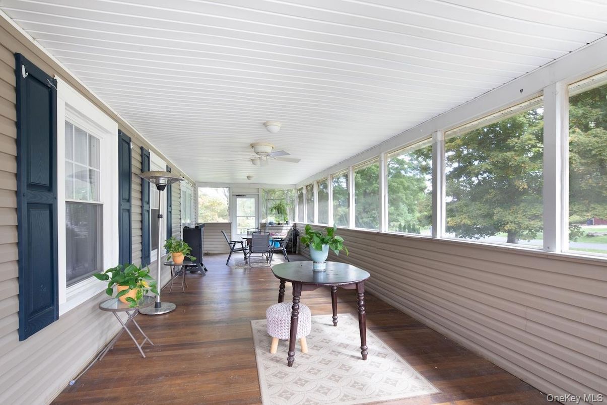 Interior, Sun Room, Wood Texture Flooring
