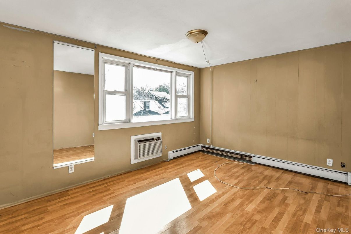 Empty room, Interior, Wood Texture Flooring