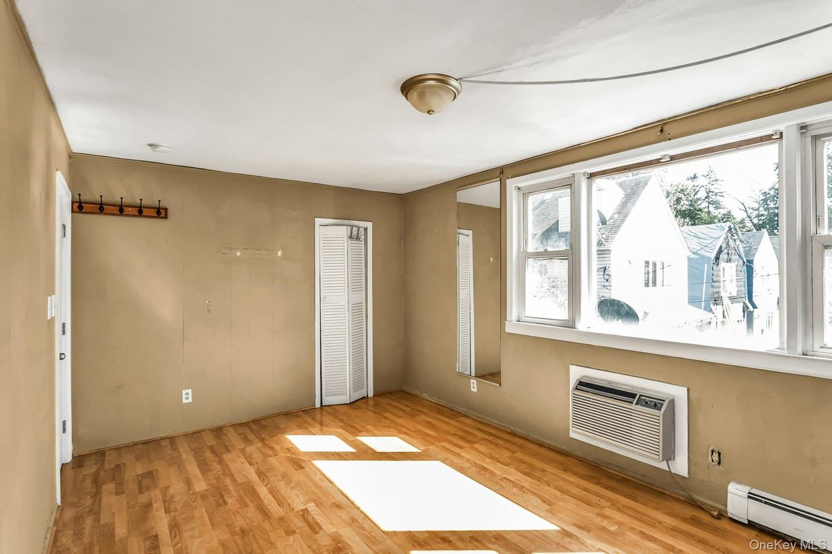 Empty room, Interior, Wood Texture Flooring