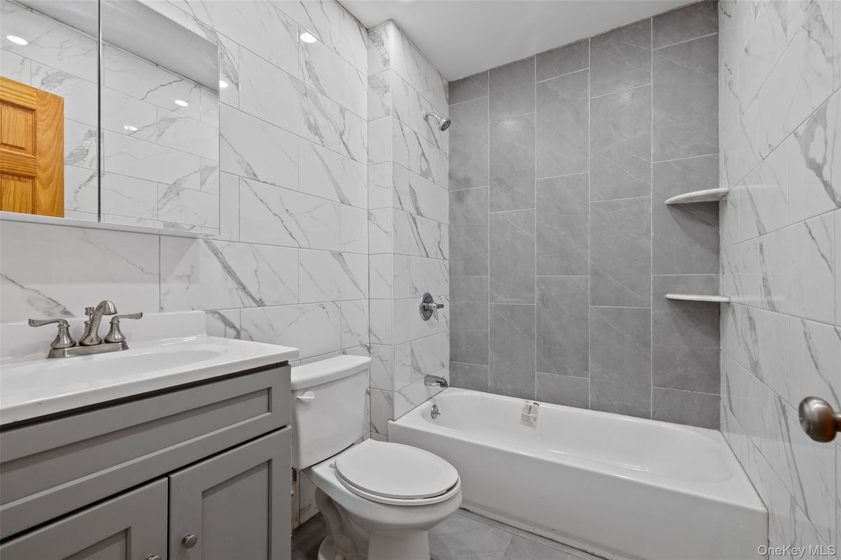 Bathroom, Interior, Marble Walls