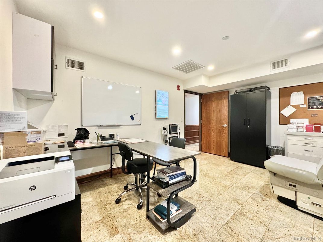 Home Office, Interior, Recessed Lighting