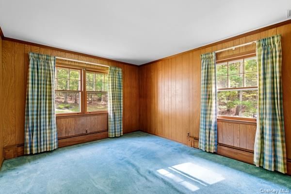Empty room, Interior, Wooden Walls