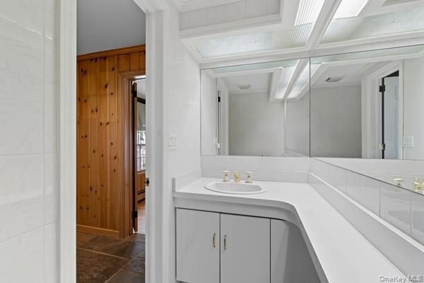 Bathroom, Interior, Wooden Walls