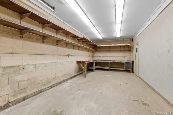 Garage, Interior, Stone Walls