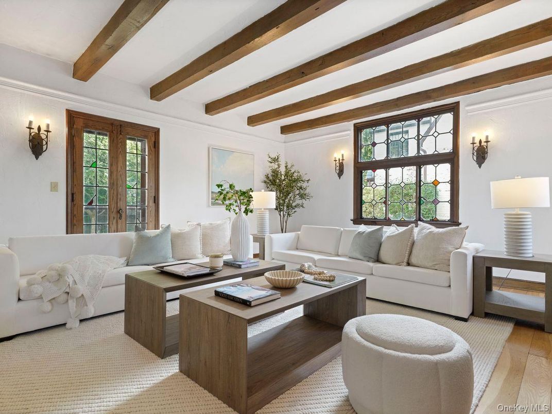 Interior, Living room, Wooden Beams, Wood Texture Flooring