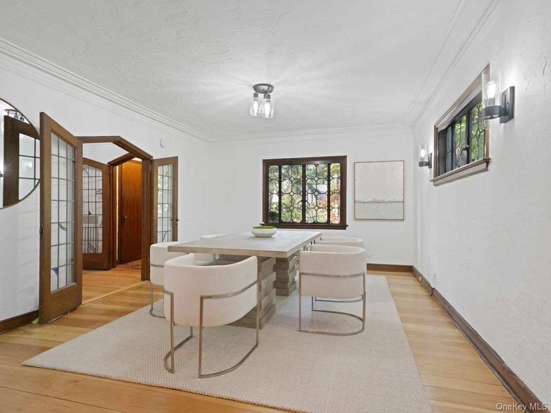 Dining room, Interior, Wood Texture Flooring
