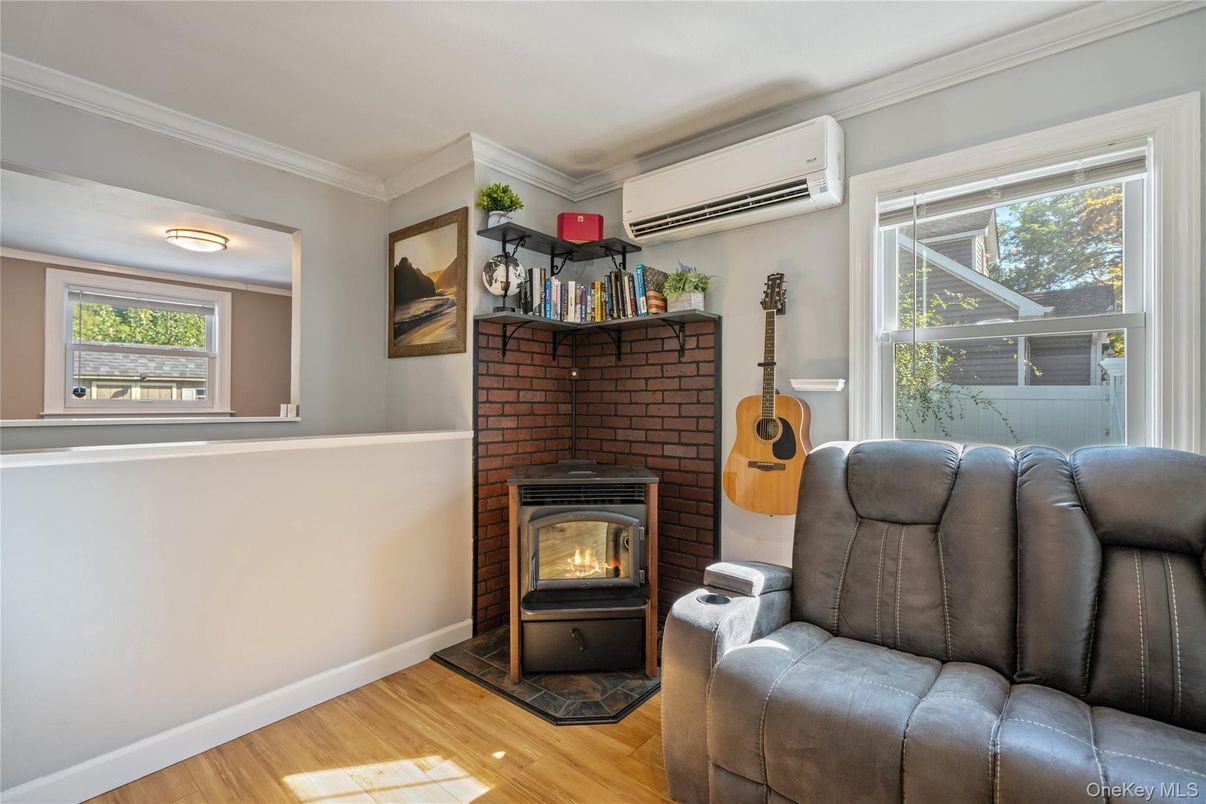Fireplace, Interior, Wood Texture Flooring