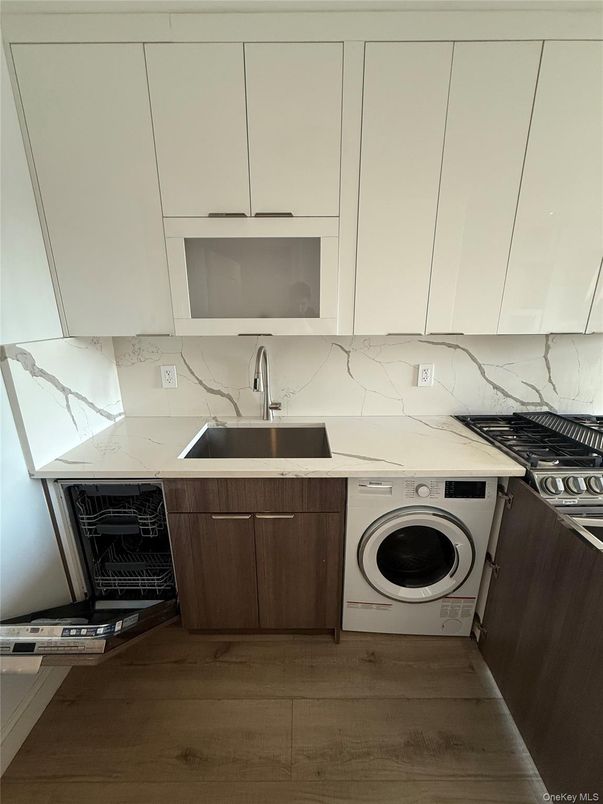 Interior, Kitchen, Marble Walls