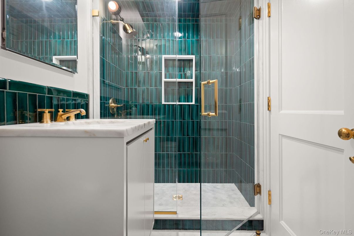 Bathroom, Glass Shower, Interior