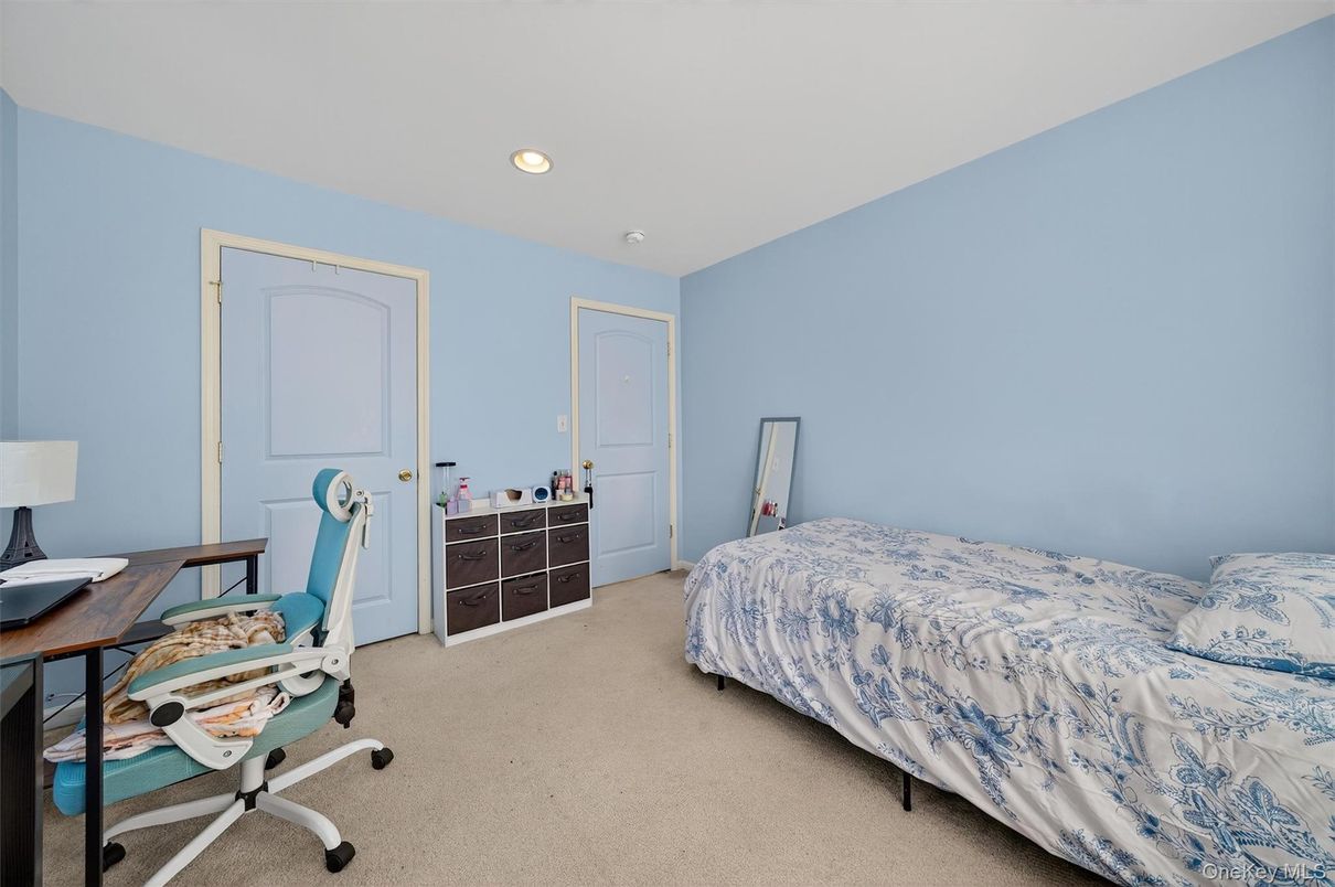 Bedroom, Home Office, Interior, Recessed Lighting