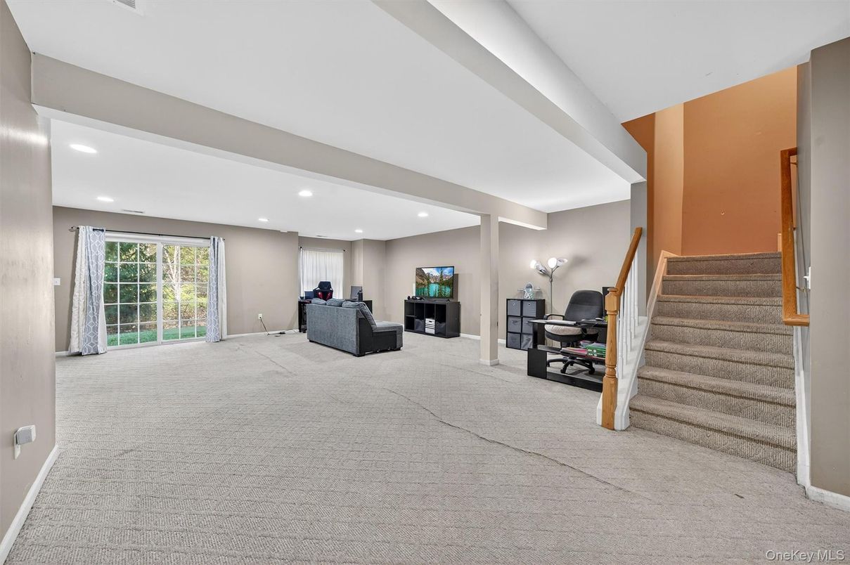 Fireplace, Interior, Living room, Recessed Lighting