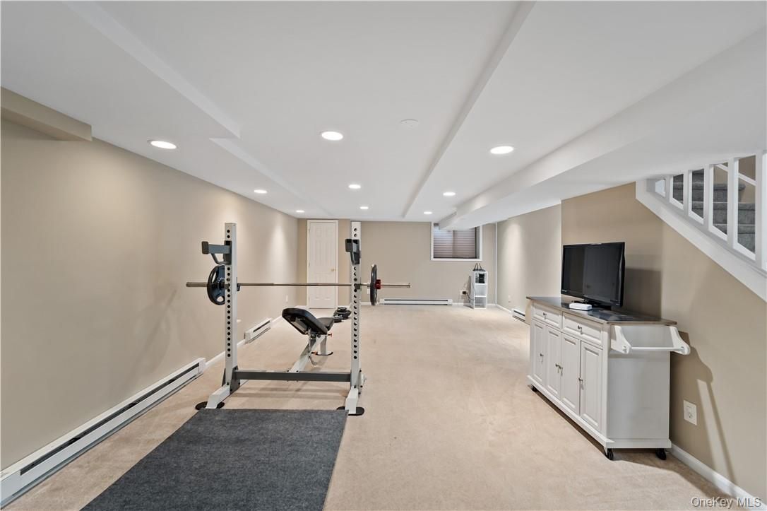 Fitness Equipment, Interior, Recessed Lighting