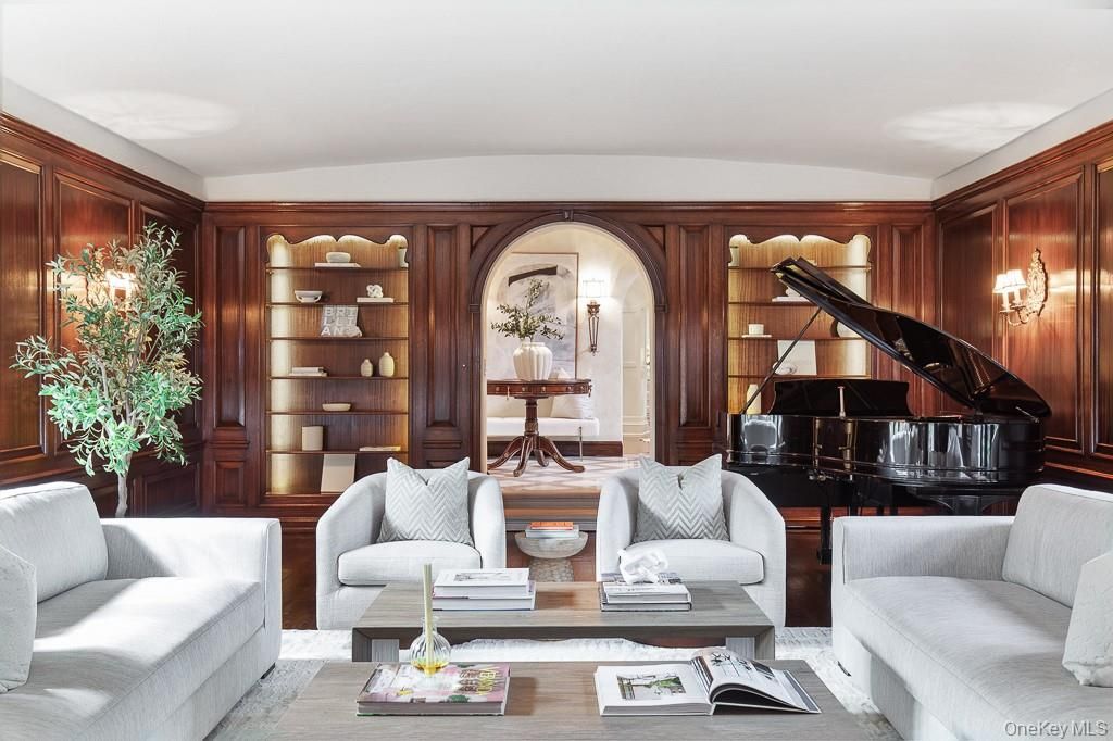 Interior, Living room, Piano, Wood Texture Flooring, Wooden Walls