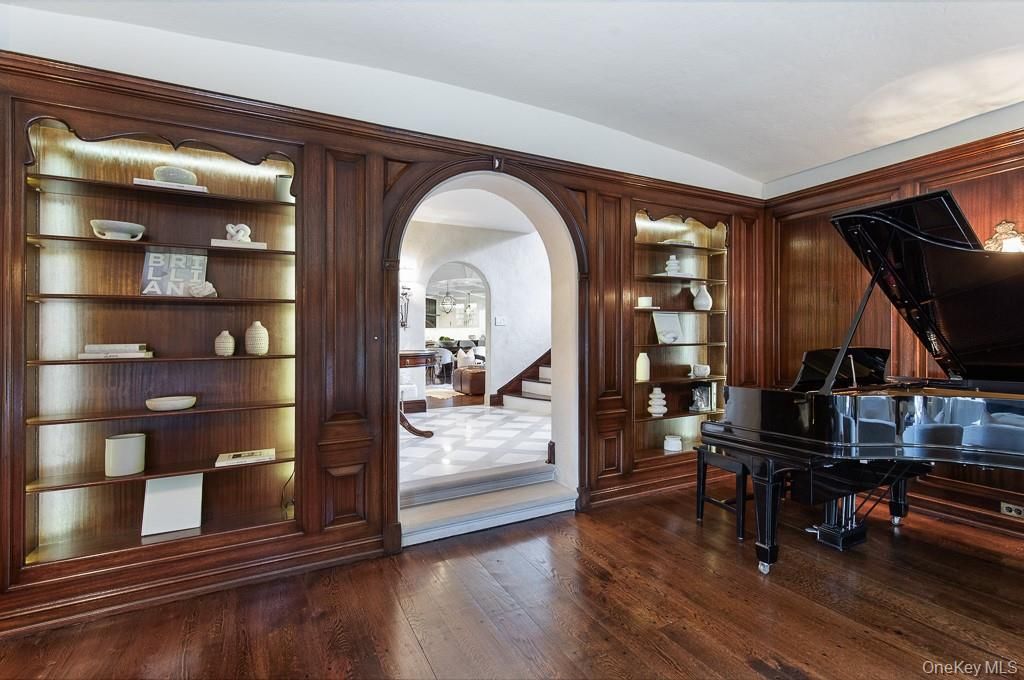 Interior, Piano, Wood Texture Flooring, Wooden Walls