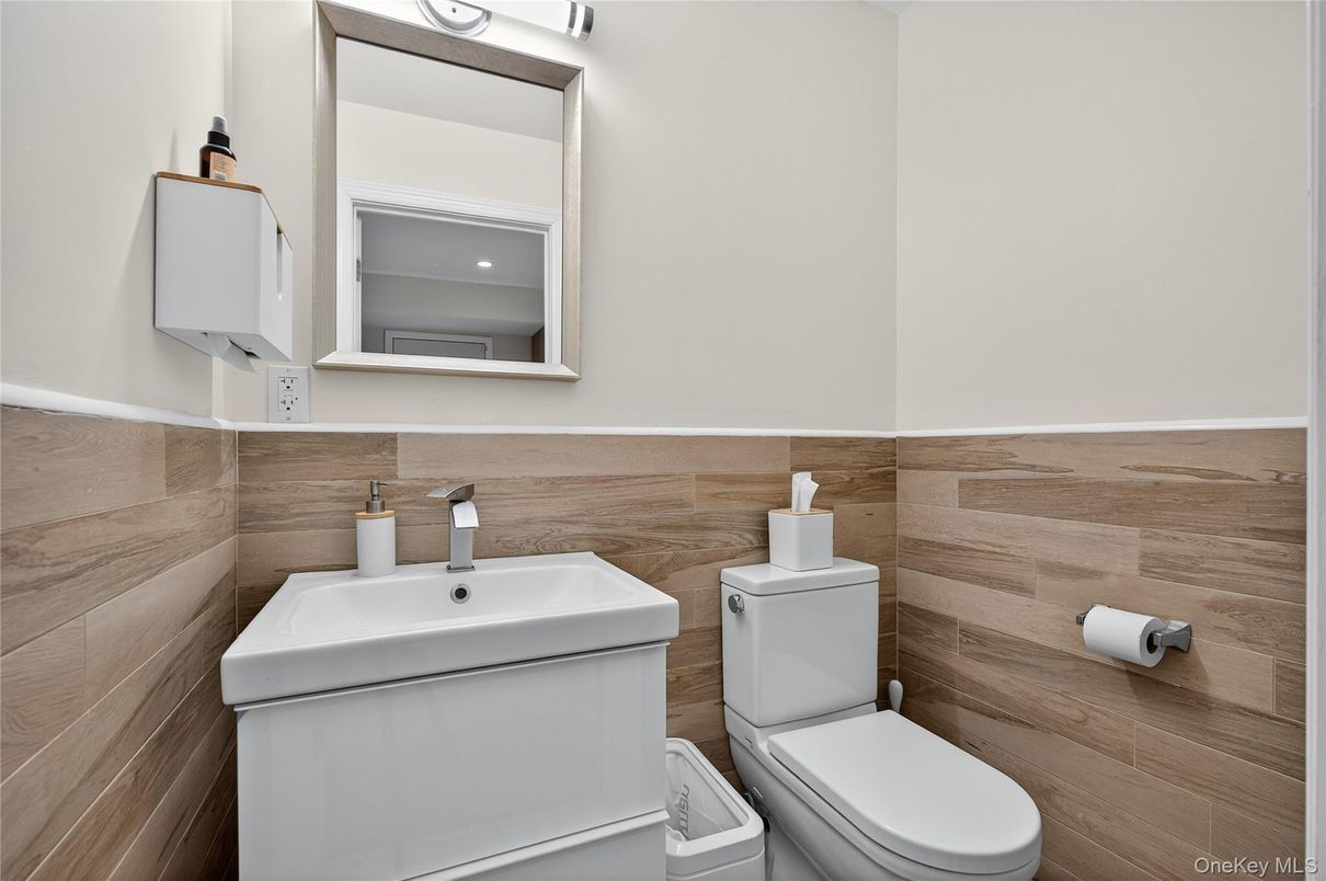 Bathroom, Interior, Wooden Walls