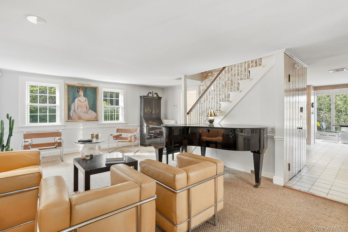 Interior, Living room, Piano, Recessed Lighting